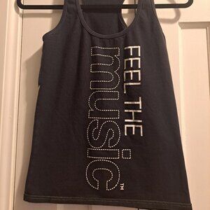 Zumba Tank Top, Medium, Black